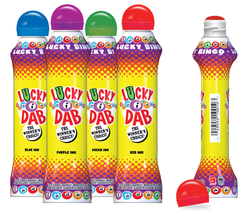 Lucky Dab Bingo Ink Marker | Arrow Games - Offering a Wide Variety of ...